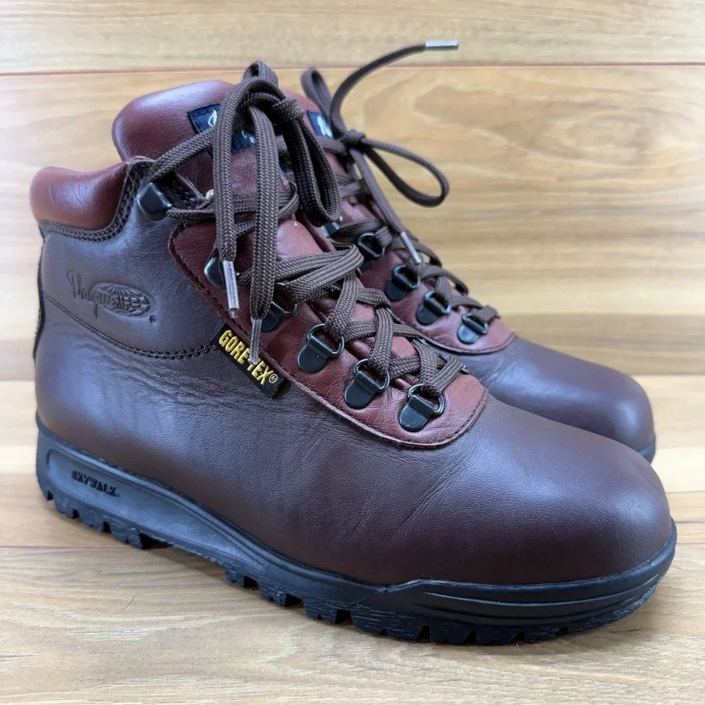 VASQUE Sundowner Skywalk Hiking Boots Womens 8.5 Brown Leather GTX Waterproof